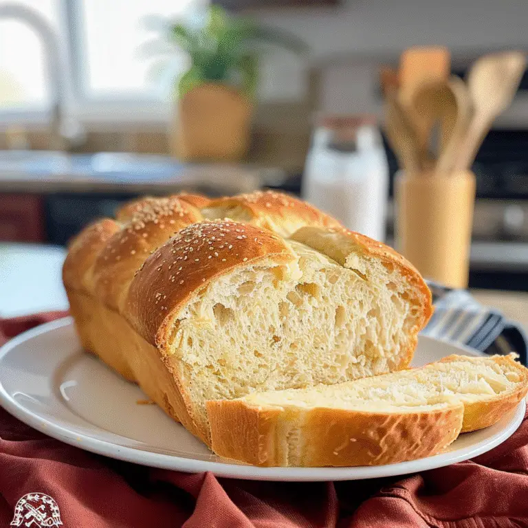 Homemade White Bread Loaf