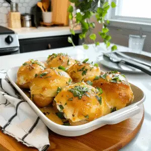 Delicious Chicken Pillows Dish