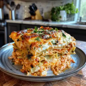 Seafood Lasagna Dish