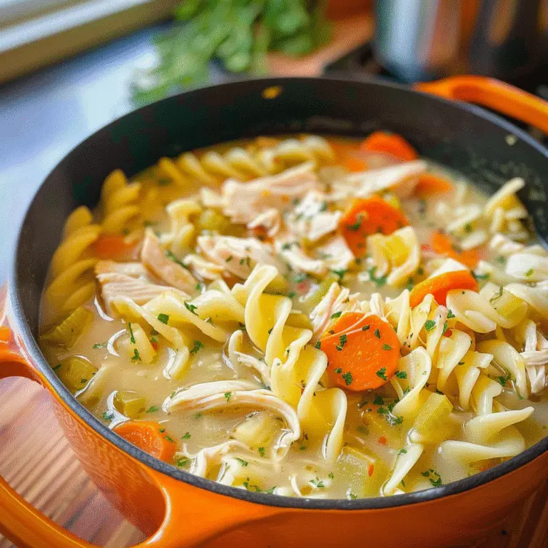 Delicious Chicken Noodle Soup