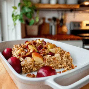 Apple Cinnamon Oatmeal