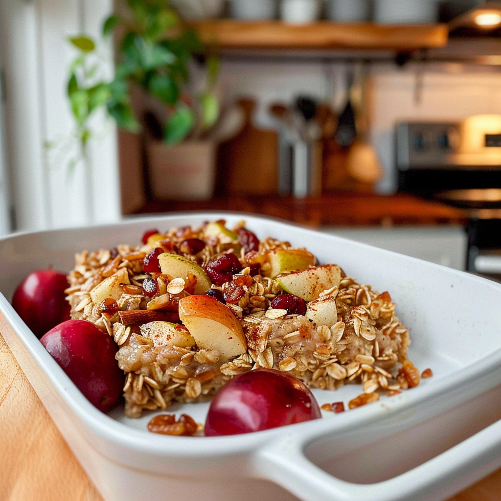Apple Cinnamon Oatmeal