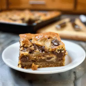 Delicious Blondies Fresh Out of the Oven