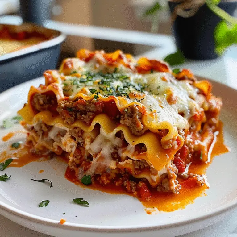 Lasagna Rolls Ready to Serve