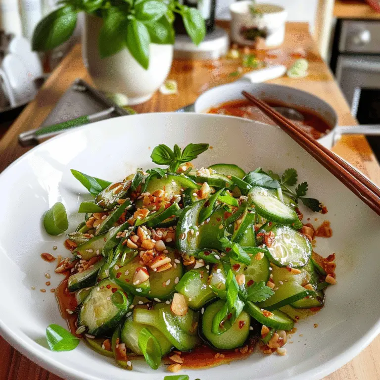 Asian Cucumber Salad