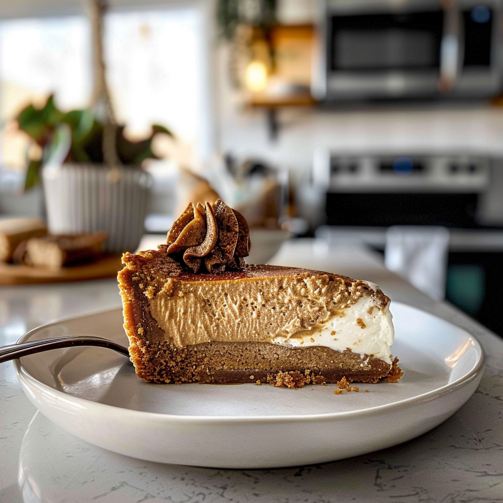 Gingerbread Cheesecake Dessert