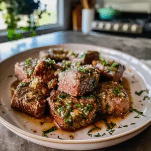 Steak Bites with Garlic Butter