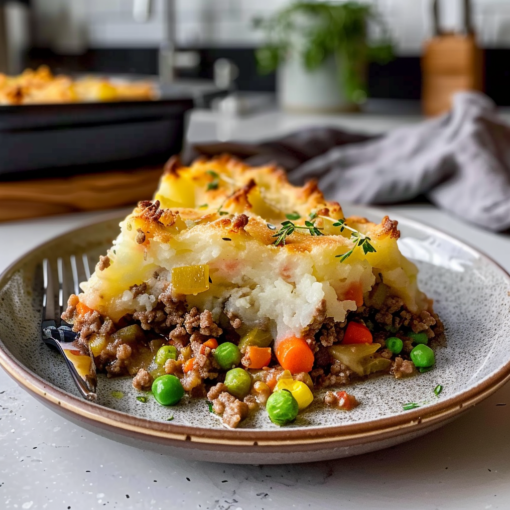 Shepherd's Pie Fresh Out of the Oven