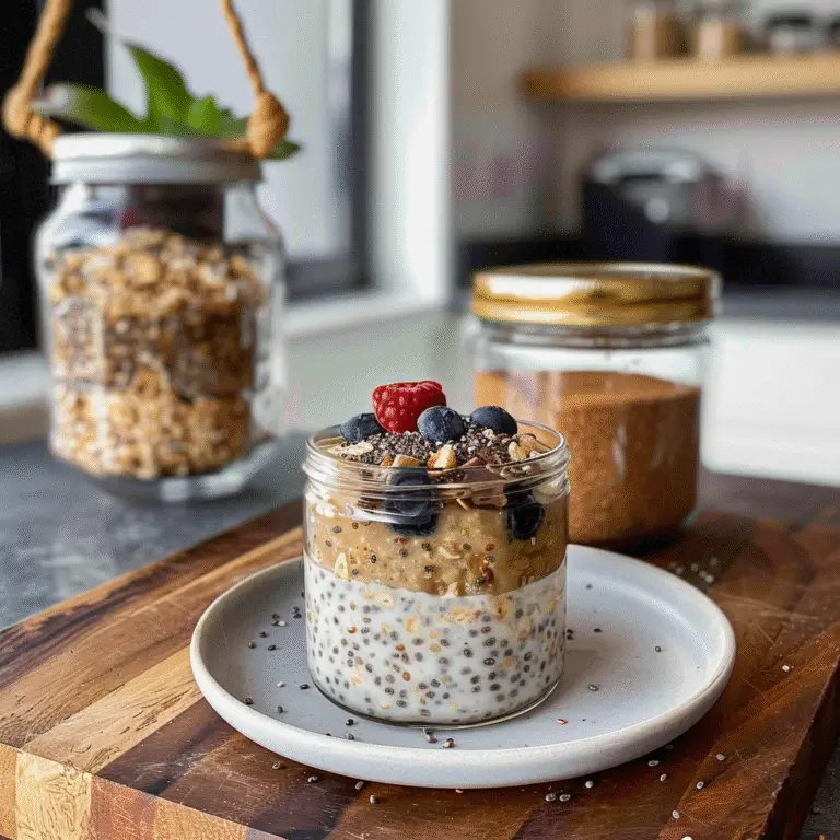 Overnight Oats with Chia Seeds