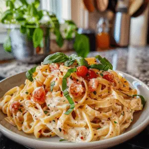 Boursin Cheese Pasta Dish