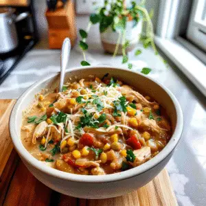 White Chicken Chili Bowl