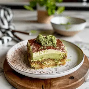 Matcha Tiramisu Delight
