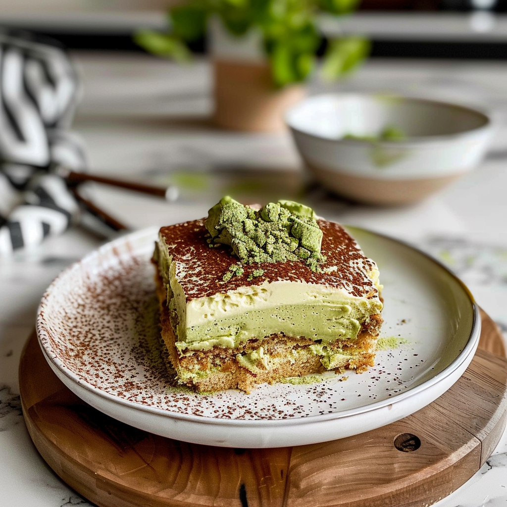 Matcha Tiramisu Delight