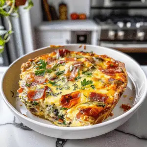 Delicious Crustless Quiche