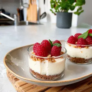 Protein Cheesecake Cups