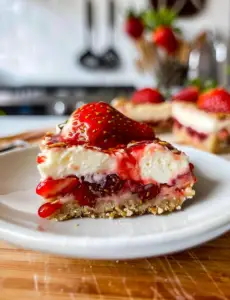 Strawberry Cheesecake Bars