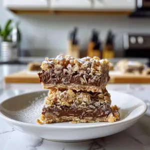 No Bake Puppy Chow Bars