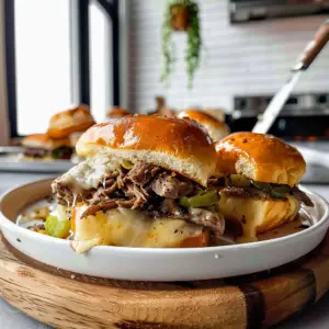 Mouthwatering Philly Cheesesteak Sliders