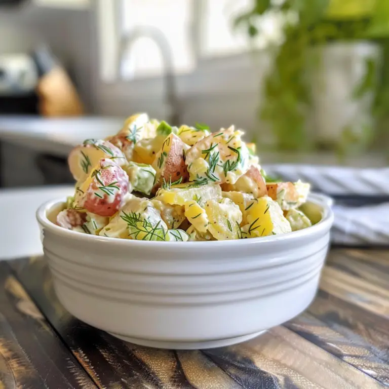 Vegan Dill Potato Salad Deliciousness