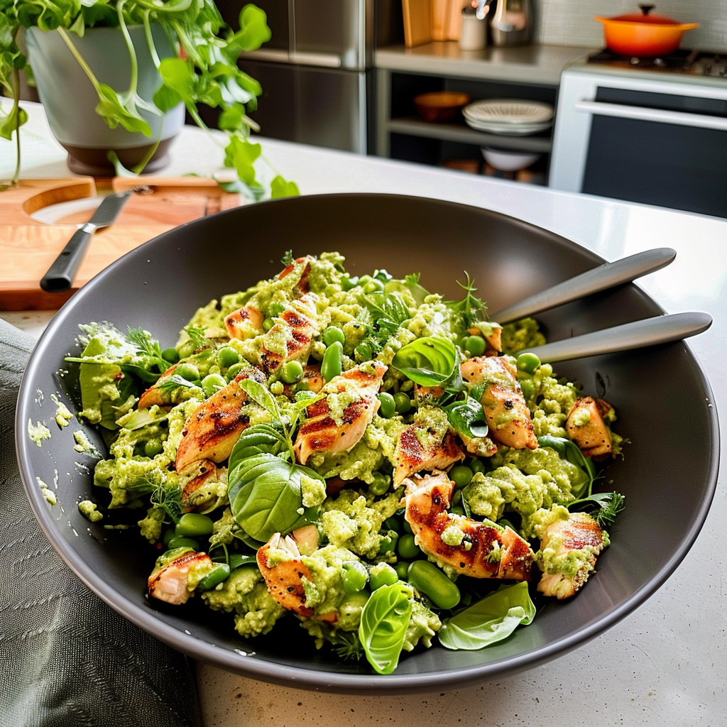 Viral Green Goddess Chicken Salad