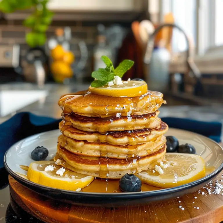 Lemon Ricotta Pancakes