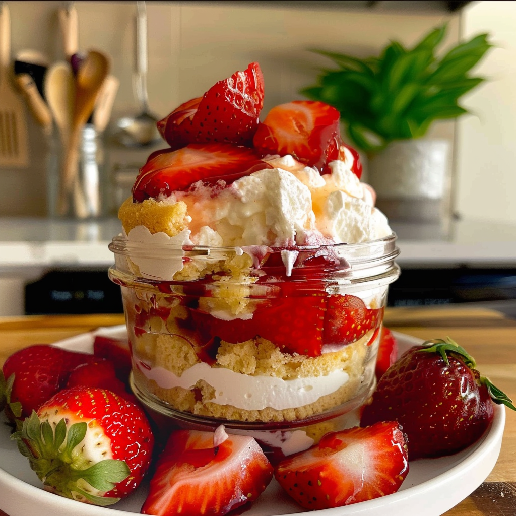 Strawberry Shortcake Cups